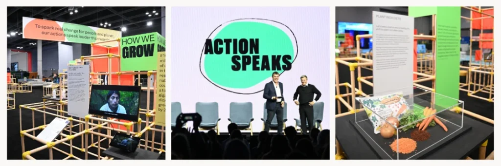Action Speaks a The Nest Climate Campus during Climate Week NYC